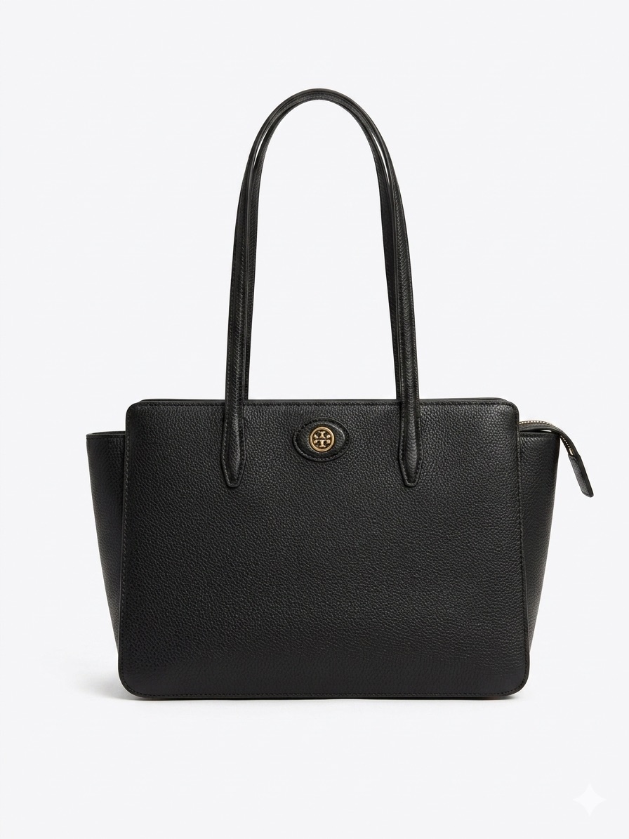Tory Burch Robinson Pebbled Tote Bag